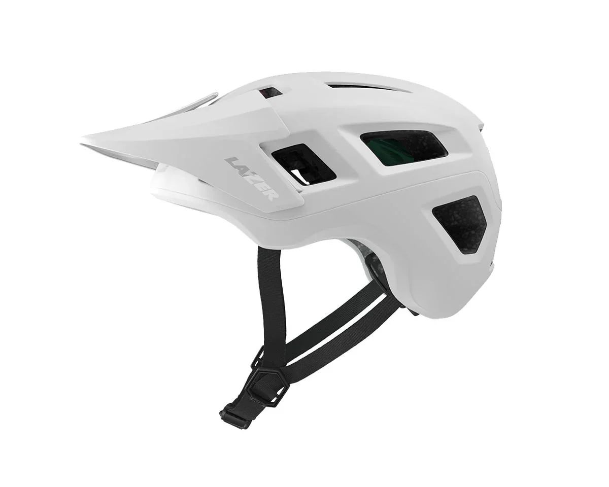 Lazer Coyote KinetiCore Trail Helmet (Matte Full White) (S)